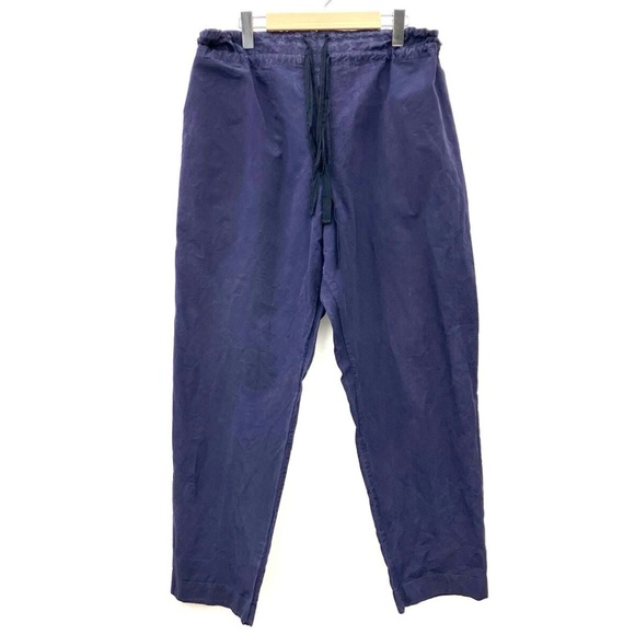 CASEY CASEY Dannemark Easy Pant - Blue Purple Cotton - $650 La Garconne